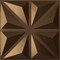 Ekena Millwork 19 5/8in. W x 19 5/8in. H Bailey EnduraWall Decorative 3D Wall Panel Covers 2.67 Sq. Ft. WP20X20BICAB - alternate 1